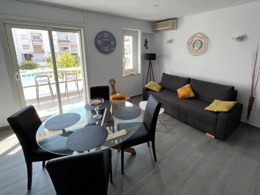 Le Canola Empuriabrava Port - 45M2 - Vue Piscine - Plage Centrale 500M- Parking Prive Gratuit 외부 사진